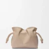 Mini Clutch Flamenco em pele de bezerro napa Mini Clutch Flamenco em pele de bezerro napa