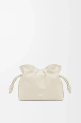Mini Clutch Flamenco em pele de bezerro napa Mini Clutch Flamenco em pele de bezerro napa