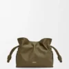 Mini Clutch Flamenco em pele de bezerro napa Mini Clutch Flamenco em pele de bezerro napa