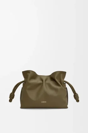 Mini Clutch Flamenco em pele de bezerro napa Mini Clutch Flamenco em pele de bezerro napa