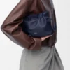 Mini Clutch Flamenco em pele de bezerro napa Mini Clutch Flamenco em pele de bezerro napa