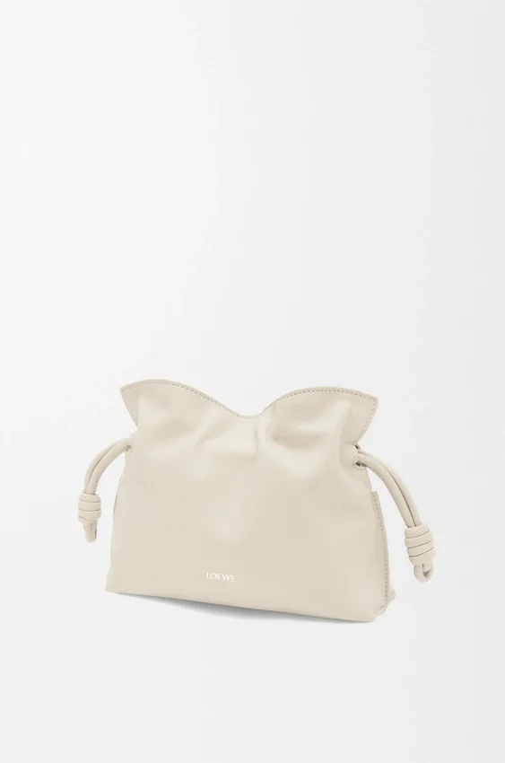 Mini Clutch Flamenco em pele de bezerro napa Mini Clutch Flamenco em pele de bezerro napa