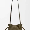 Mini Clutch Flamenco em pele de bezerro napa Mini Clutch Flamenco em pele de bezerro napa
