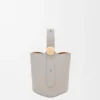 Mini Pebble Bucket em pele de bezerro lisa Mini Pebble Bucket em pele de bezerro lisa