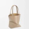 Mini Puzzle Fold Tote em pele de bezerro brilhante Mini Puzzle Fold Tote em pele de bezerro brilhante