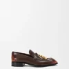 Mocassim Edge em pele de bezerro escovada Mocassim Edge em pele de bezerro escovada