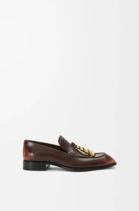 Mocassim Edge em pele de bezerro escovada
