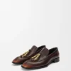 Mocassim Edge em pele de bezerro escovada Mocassim Edge em pele de bezerro escovada