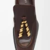 Mocassim Edge em pele de bezerro escovada Mocassim Edge em pele de bezerro escovada