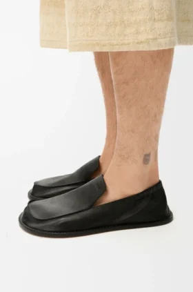 Mocassim Flex em pele de bezerro