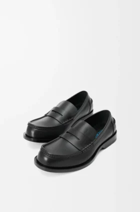 Mocassins Bobine em pele de bezerro brilhante