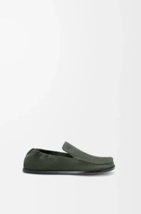 Mocassins Flex em camurça