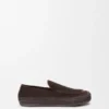 Mocassins «Rio» em camurça e ráfia Mocassins «Rio» em camurça e ráfia