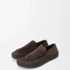 Mocassins «Rio» em camurça e ráfia Mocassins «Rio» em camurça e ráfia