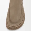 Mocassins «Rio» em camurça e ráfia Mocassins «Rio» em camurça e ráfia