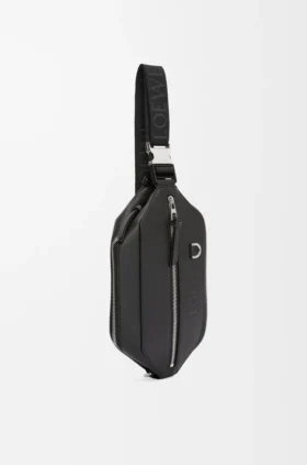 Mochila conversível em pele de bezerro clássica