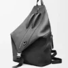 Mochila conversível em pele de bezerro clássica Mochila conversível em pele de bezerro clássica
