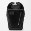 Mochila Flex com fecho roll-top em lona e camurça Mochila Flex com fecho roll-top em lona e camurça