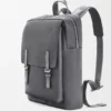 Mochila militar em pele de bezerro de grão suave Mochila militar em pele de bezerro de grão suave
