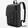 Mochila militar em pele de bezerro de grão suave Mochila militar em pele de bezerro de grão suave