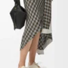 Mochila «Scarf» em pele de bezerro lisa Mochila «Scarf» em pele de bezerro lisa