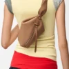 Mochila «Scarf» em pele de bezerro lisa Mochila «Scarf» em pele de bezerro lisa
