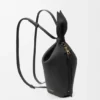 Mochila «Scarf» em pele de bezerro lisa Mochila «Scarf» em pele de bezerro lisa