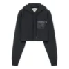 Moletom com capuz curto Ss23 «Black» S359Y25X30-1720