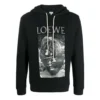 Máscara loewe para homem, com estampado, preta, H6109730Pc-1100