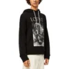 Máscara loewe para homem, com estampado, preta, H6109730Pc-1100