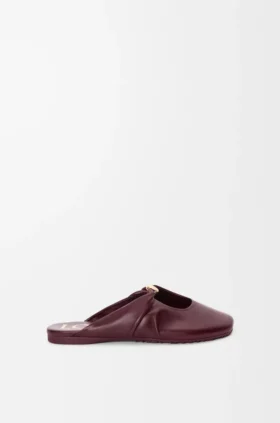 Mule «Pebble Soft» em pele de borrego napa Mule «Pebble Soft» em pele de borrego napa