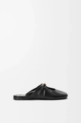 Mule «Pebble Soft» em pele de borrego napa Mule «Pebble Soft» em pele de borrego napa