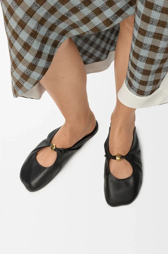 Mule «Pebble Soft» em pele de borrego napa Mule «Pebble Soft» em pele de borrego napa