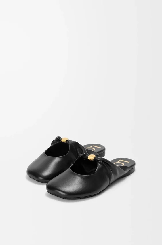 Mule «Pebble Soft» em pele de borrego napa Mule «Pebble Soft» em pele de borrego napa