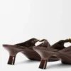 Mule «Pebble Soft» em pele de borrego napa Mule «Pebble Soft» em pele de borrego napa