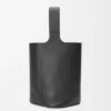 Pebble Bucket grande em pele de bezerro granulada e flexível Pebble Bucket grande em pele de bezerro granulada e flexível