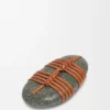 Pedra Kagero knot com pele de bezerro Pedra Kagero knot com pele de bezerro