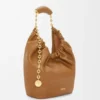 Pequena bolsa «Squeeze» em pele de borrego napa suave Pequena bolsa «Squeeze» em pele de borrego napa suave