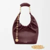Pequena bolsa «Squeeze» em pele de borrego napa suave Pequena bolsa «Squeeze» em pele de borrego napa suave