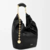 Pequena bolsa «Squeeze» em pele de borrego napa suave Pequena bolsa «Squeeze» em pele de borrego napa suave