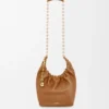 Pequena bolsa «Squeeze» em pele de borrego napa suave Pequena bolsa «Squeeze» em pele de borrego napa suave