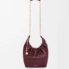 Pequena bolsa «Squeeze» em pele de borrego napa suave Pequena bolsa «Squeeze» em pele de borrego napa suave