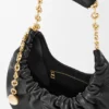 Pequena bolsa «Squeeze» em pele de borrego napa suave Pequena bolsa «Squeeze» em pele de borrego napa suave