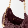 Pequena bolsa «Squeeze» em pele de borrego napa suave Pequena bolsa «Squeeze» em pele de borrego napa suave