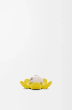 Pingente de chapéu em forma de flor em prata esterlina