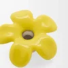 Pingente de chapéu em forma de flor em prata esterlina Pingente de chapéu em forma de flor em prata esterlina
