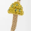 Pingente em forma de cogumelo em cordão Pingente em forma de cogumelo em cordão