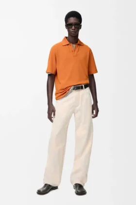 Polo em algodão