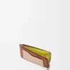 Porta-cartões e moedas em pele de bezerro granulada macia Porta-cartões e moedas em pele de bezerro granulada macia