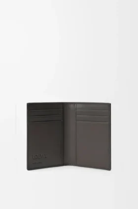 Porta-cartões Puzzle com duas dobras em pele de bezerro clássica